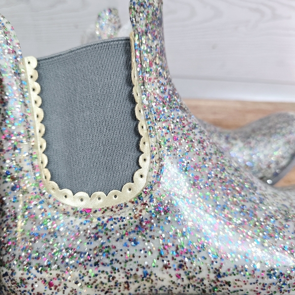 Jack Rogers Sparkley Rain Booties - Picture 5 of 7